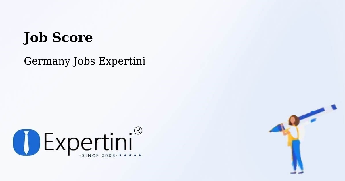 Job Score & Job Description Score Tool – Cappeln - Germany Jobs Expertini