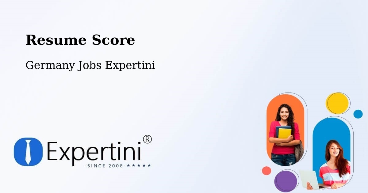 Resume Score & Job Description Match Tool – Cappeln - Germany Jobs Expertini